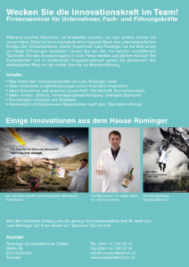 Flyer Innovations - Seminar